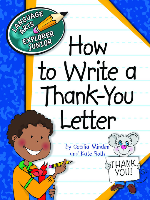 Title details for How to Write a Thank-You Letter by Cecilia Minden - Available